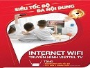 Lắp đặt Internet, truyền hình số Viettel miễn phí modem wifi - Tốc độ nhân đôi giá không đổi