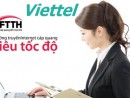 Internet cáp quang Viettel quận 8 HCM
